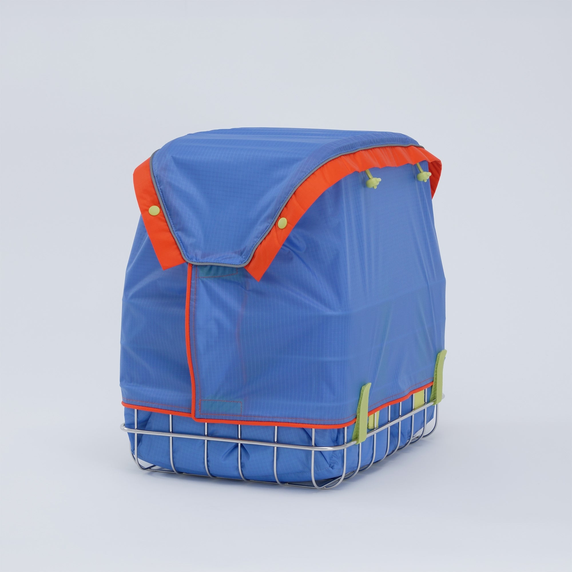 Hundefahrradorb vorne am Lenker mit Sonnendach und Regendach